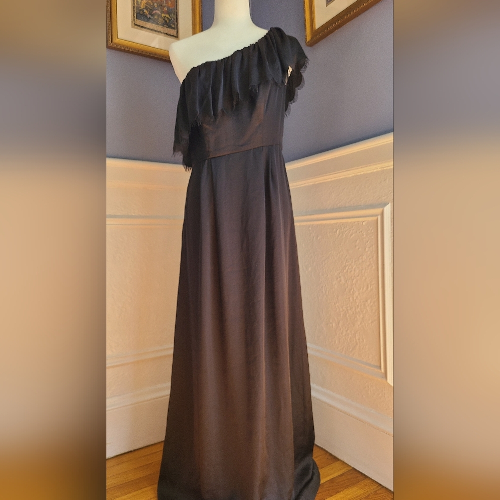 Rebecca Taylor, size 8 maxi cocktail dress, black